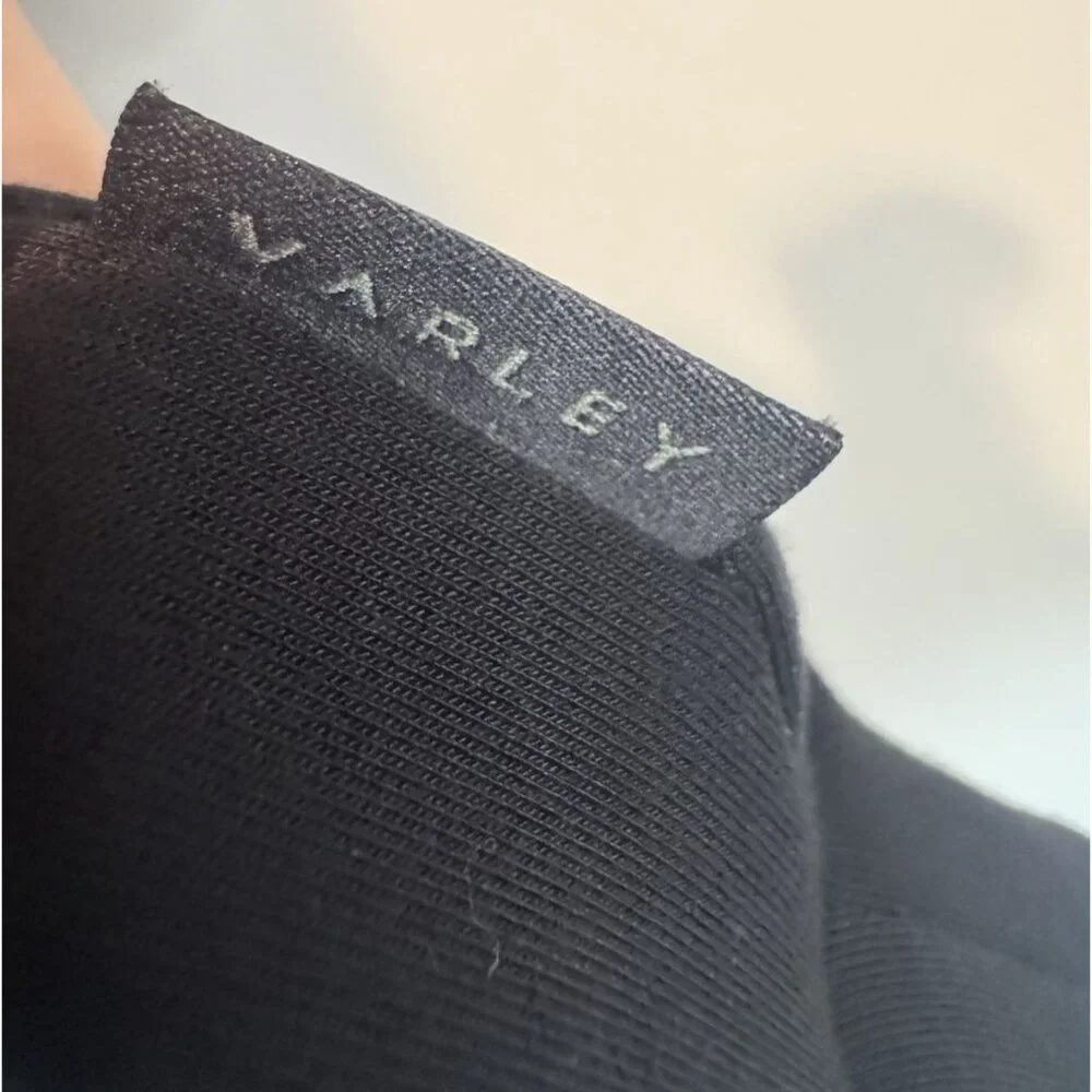 Varley Black Doublesoft Hawley 1/2 Zip Womens Sweatshirt L Soft Luxe Athleisure - Picture 4 of 10